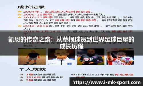 凯恩的传奇之路：从草根球员到世界足球巨星的成长历程