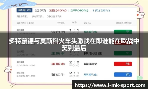 多特蒙德与莫斯科火车头激战在即谁能在欧战中笑到最后